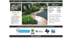 Desktop Screenshot of lairdlandscaping.com